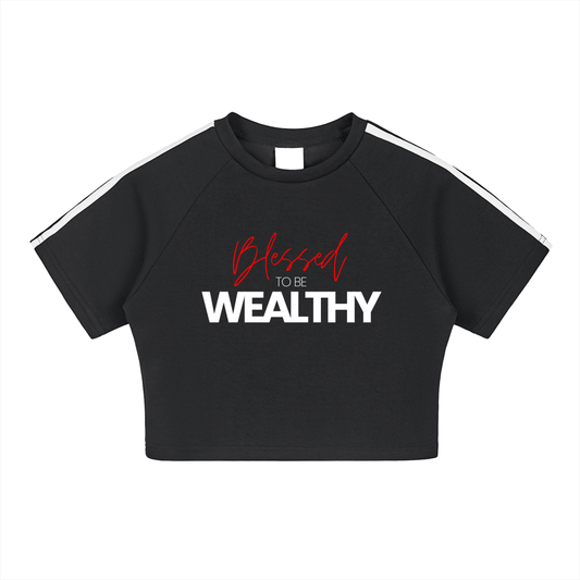 Taped Cooling Performance Crop Top