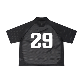 29 Prosper Striped Mesh Boxy Soccer Jersey